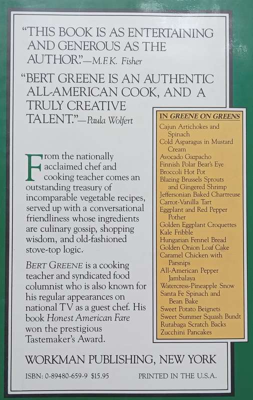 Greene on Greens | Bert Greene