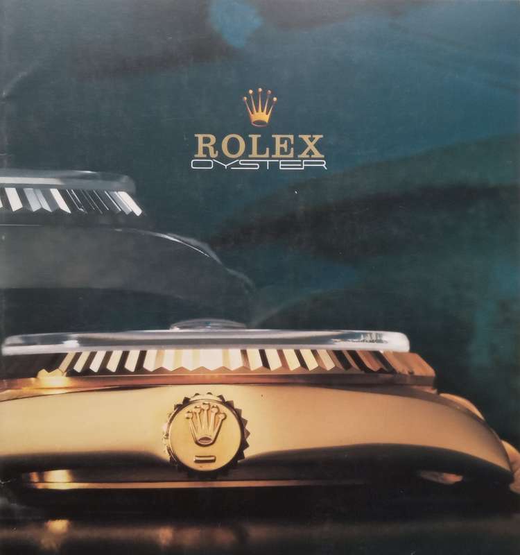 Rolex Oyster Catalogue 1986