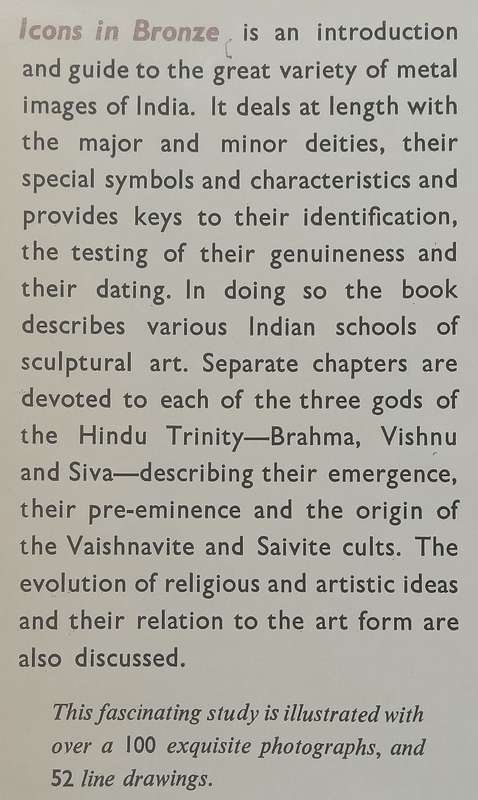Icons in Bronze: An Introduction to Indian Metal Images | Lieut.-General D. R. Thapar