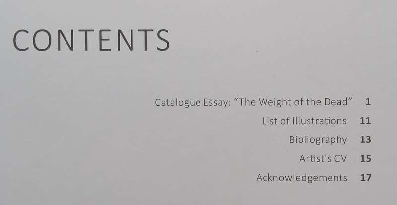 Marian Hester: The Weight of the Dead (Inscribed by Artist to Art Dealer Warren Siebrits) | Maria...