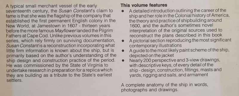The Colonial Merchantman Susan Constant, 1605 (Anatomy of the Ship Series) | Brian Lavery