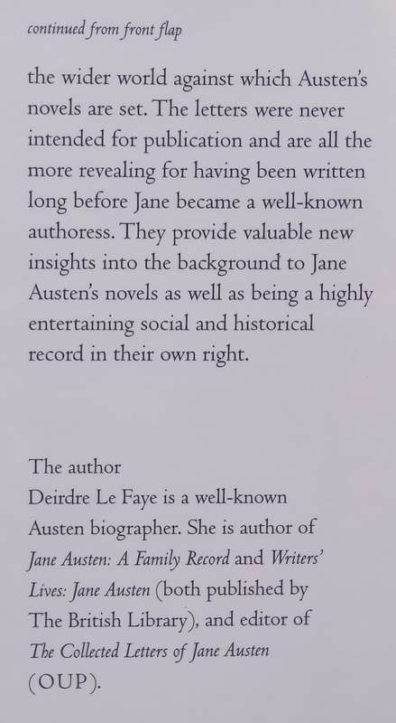 Jane Austens Outlandish Cousin: The Life and Letters of Eliza de Feuillide | Deirdre Le ...