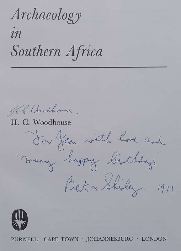 Archaeology in Southern Africa (Signed by Author) | H. C. Woodhouse