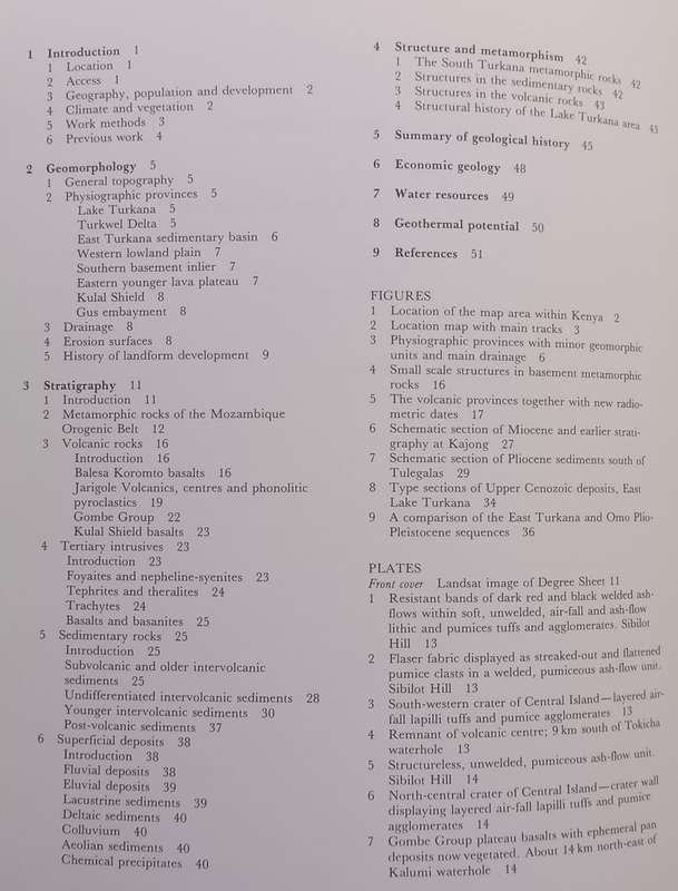 Geology of the Allia Bay Area (Kenya Mines and Geological Department Report No. 109) | A. F. Wilk...