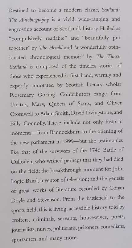 Scotland: The Autobiography | Rosemary Goring