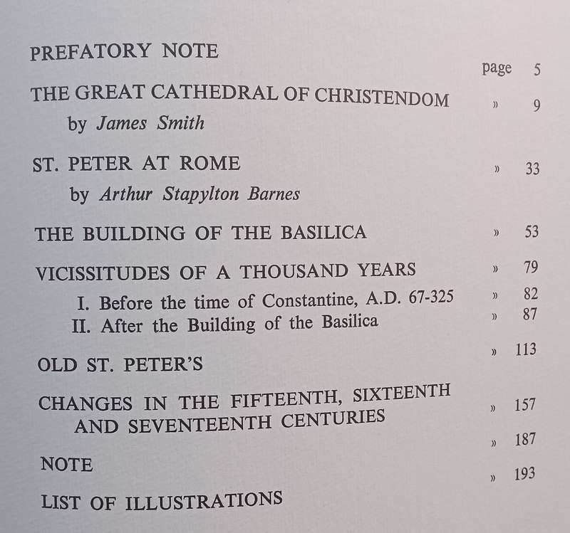 St. Peter in Rome | James Smith & Arthur S. Barnes