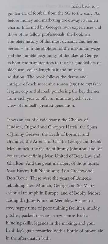 Hard Tackles and Dirty Baths: The Inside Story of Footballs Golden Era | George Best