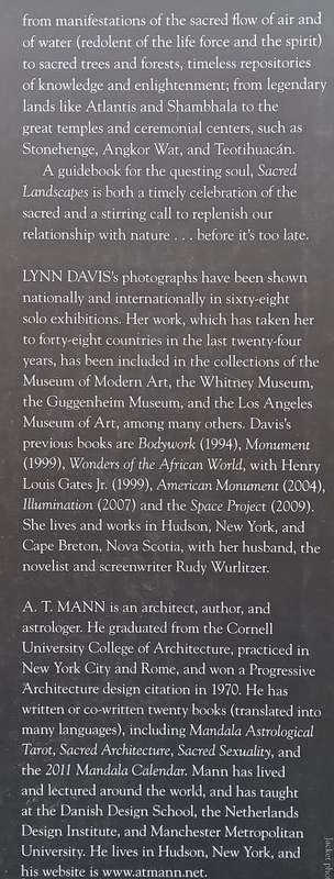 Sacred Landscapes: The Threshold Between Worlds | A. T. Mann & Lynn Davis