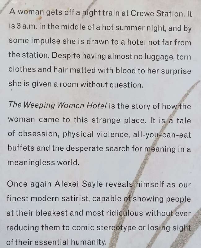 The Weeping Women Hotel (Hardcover) | Alexei Sayle
