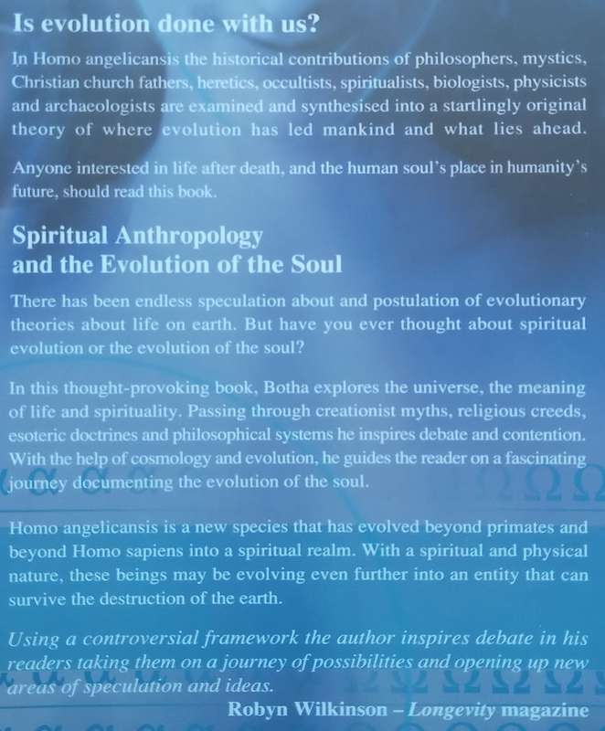Homo Angelicansis: Spiritual Anthropology & The Evolution of the Soul | Izak J. Botha