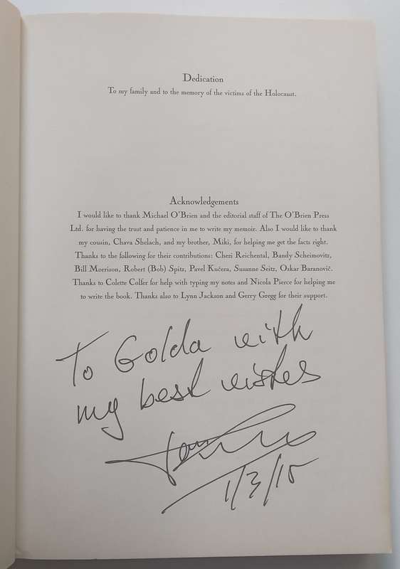 I Was a Boy in Belsen (Inscribed by Author) | Tomi Reichental