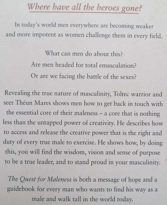 The Quest for Maleness | Theun Mares
