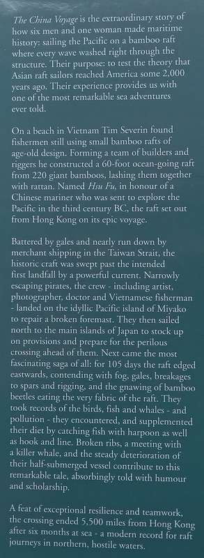The China Voyage: A Pacific Quest by Bamboo Raft | Tim Severin