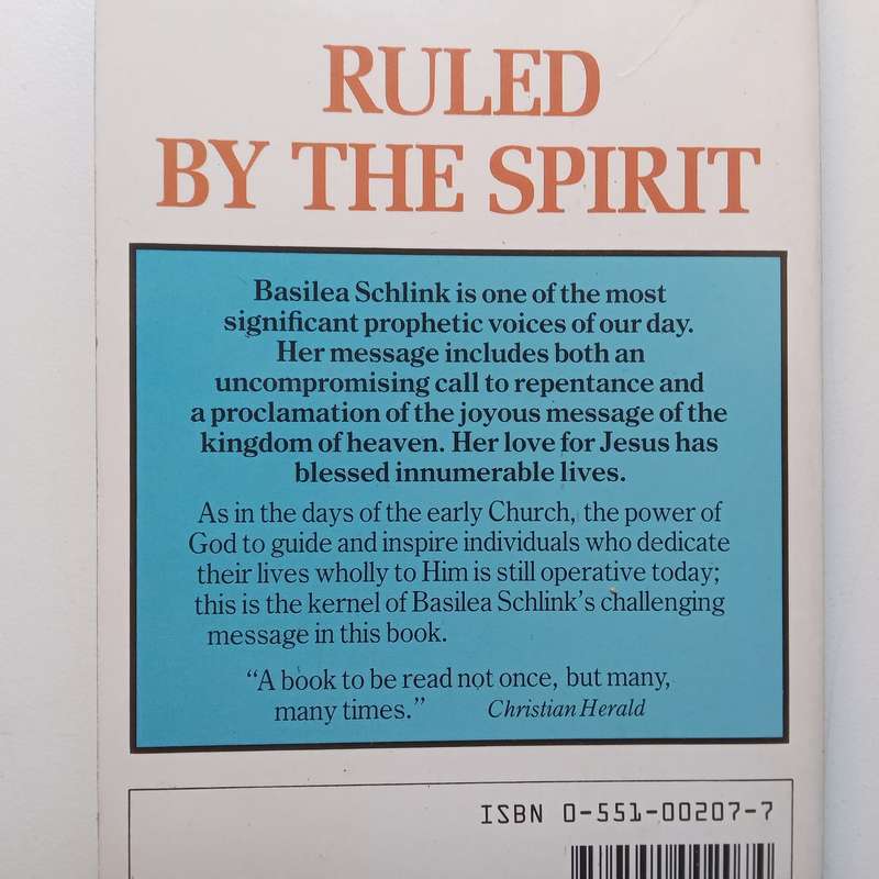 Ruled by the Spirit | M. Basilea Schlink