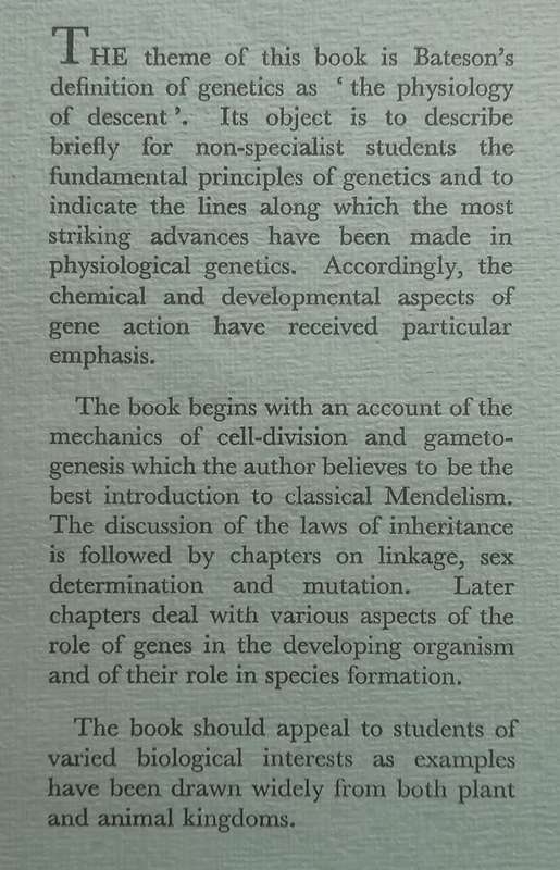Elementary Genetics | Wilma George