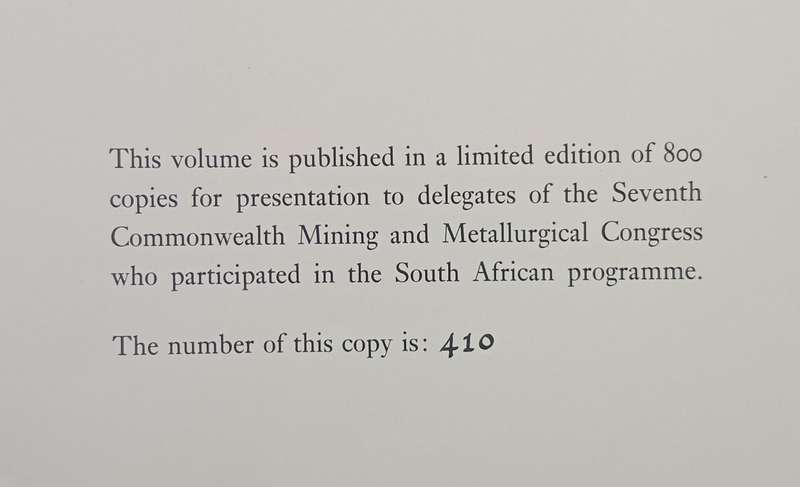 For the Record: A Retrospective Review of the 7th Commonwealth Mining and Metallurgical Congress ...