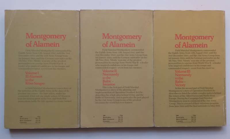 Montgomery of Alamein (3 Vols.) | Bernard Law Montgomery