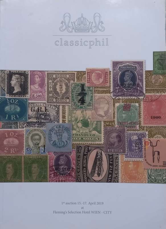 Just Stamps: 1st Classicphil Auction (2019, Catalogue)