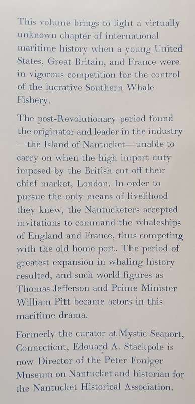 Whales & Destiny (Inscribed by Author to Frank & Ruth Carr, and Signed by Author) | Edouard A. St...