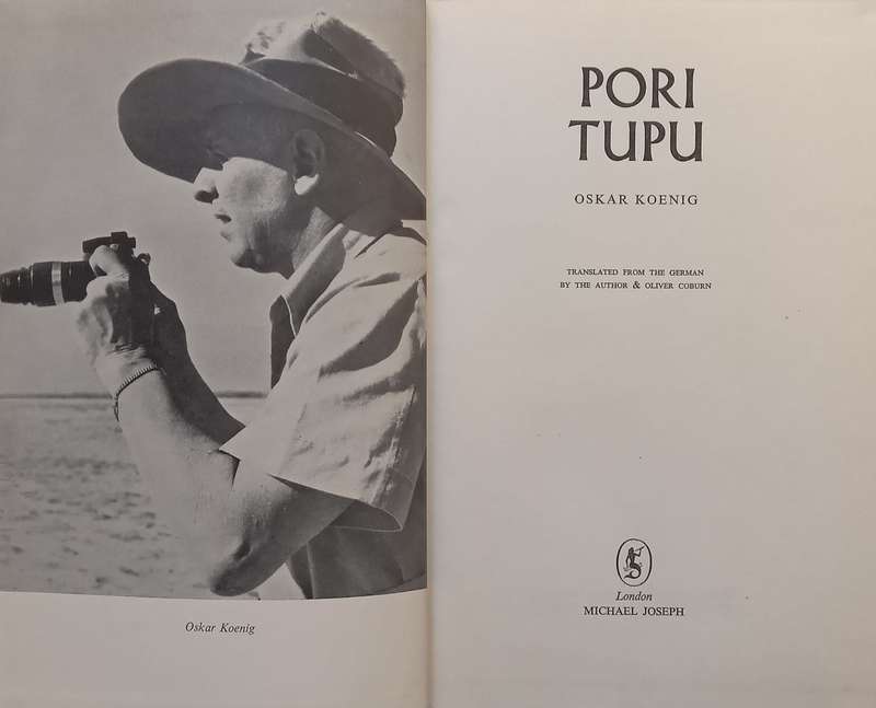 Pori Tupu (Inscribed by Author) | Oskar Koenig