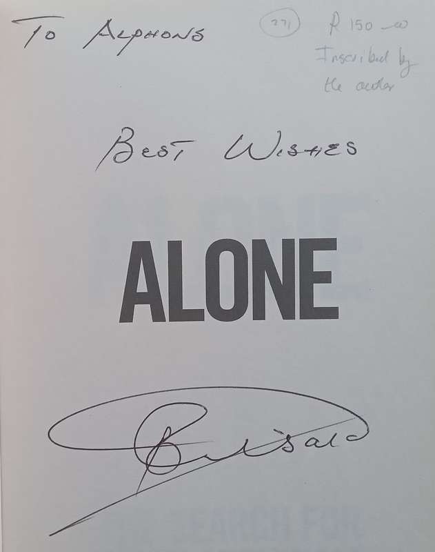 Alone: The Search for Brett Archibald (Inscribed by Author) | Brett Archibald