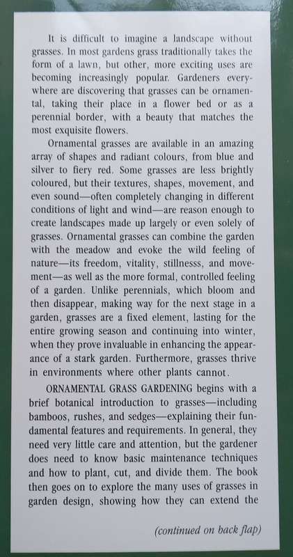 Ornamental Grass Gardening: Design Ideas, Functions and Effects | Thomas A. Reinhardt, et al.