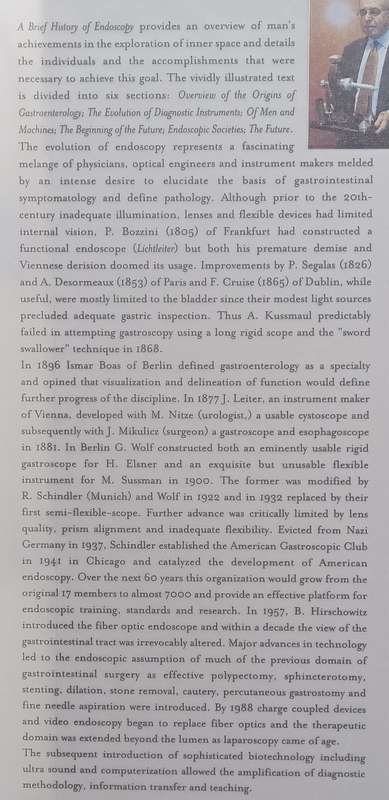A Brief History of Endoscopy | Irvin M. Modlin