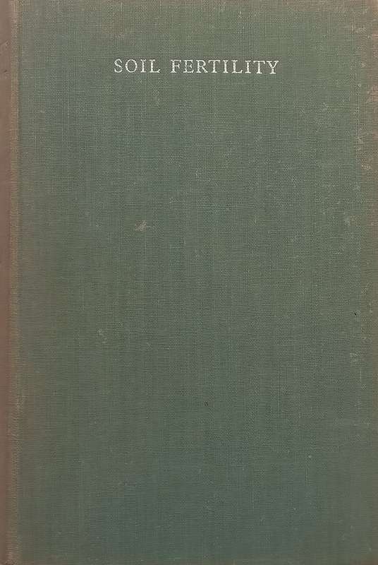 Soil Fertility (3rd Ed.) | I. De V. Malherbe