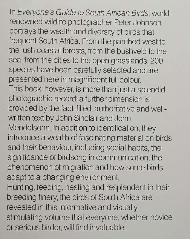 Everyones Guide to South African Birds | John Sinclair & John Mendelsohn