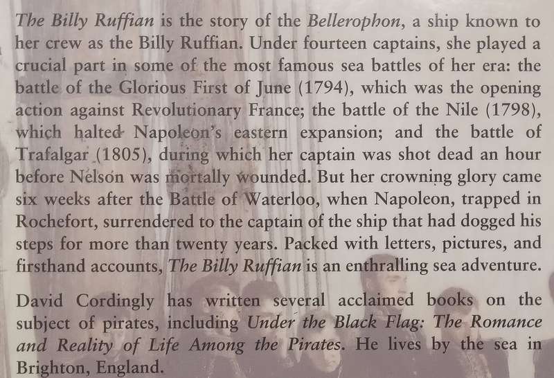 The Billy Ruffian: The Bellerophon and the Downfall of Napoleon | David Cordingly