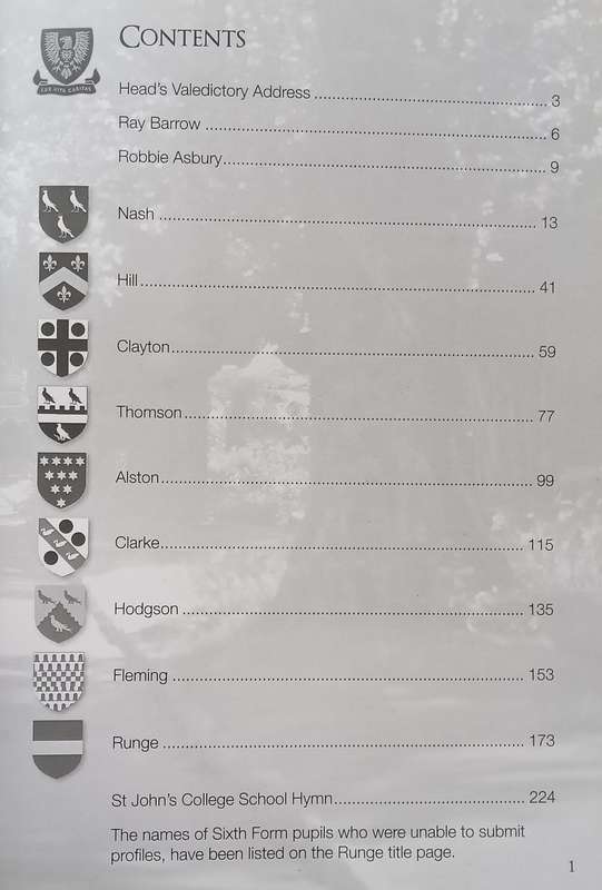 St Johns College: Class of 2018 Leavers Yearbook