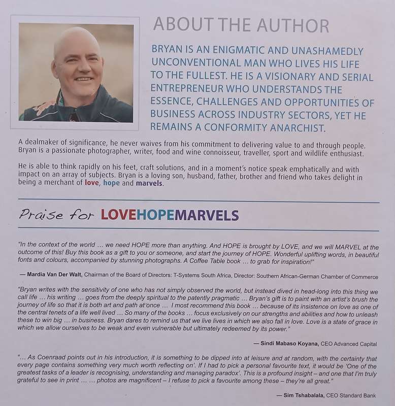 Love, Hope, Marvels | Bryan Hattingh