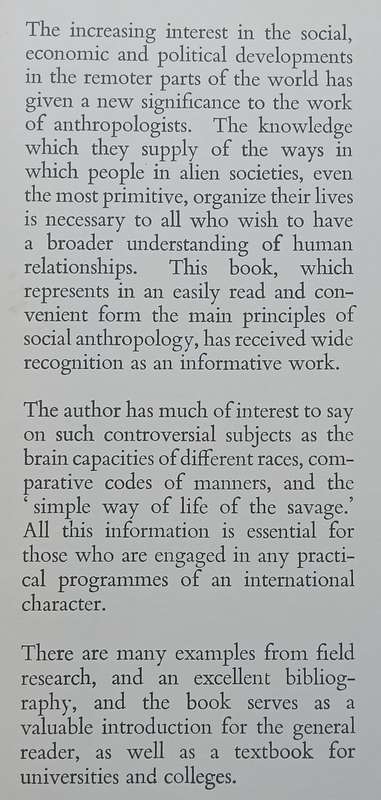 Human Types: An Introduction to Social Anthropology | Raymond Firth