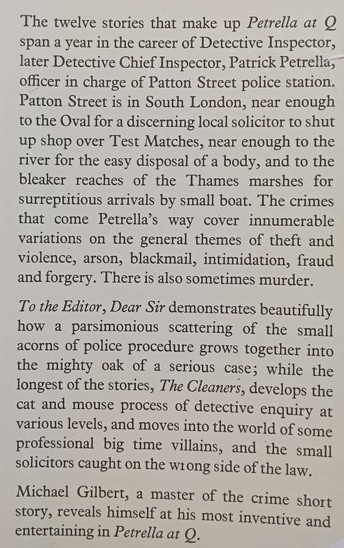 Petrella at Q (First Edition, 1977) | Michael Gilbert