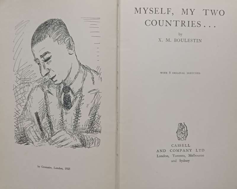 Myself, My Two Countries... | X. M. Boulestin