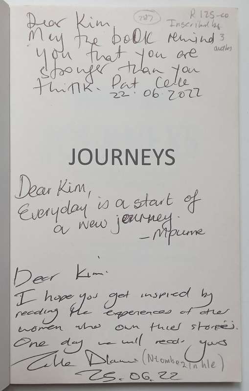 Journeys: A Collection of Stories of Trials and Triumphs (Inscribed by 3 of the Authors) | Mpume ...