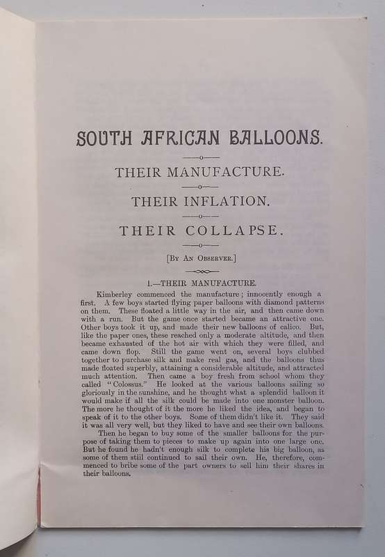 South African Balloons: A Skit on the Boom | An Observer