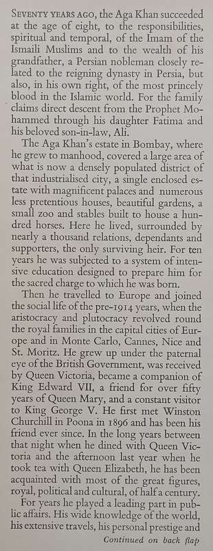 The Memoirs of Aga Khan: World Enough and Time | Aga Khan