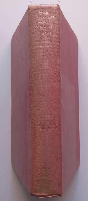 Speeches, Articles and Letters of Israel Zangwill | Maurice Simon (Ed.)