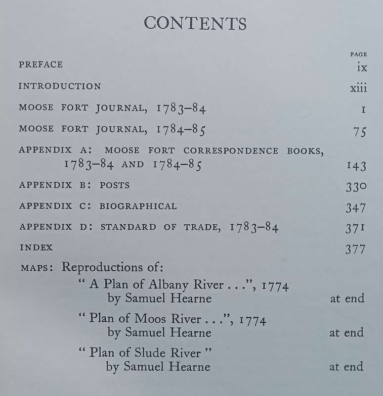 Moose Fort Journals, 1783-85 (Limited Edition) | E. E. Rich (Ed.)
