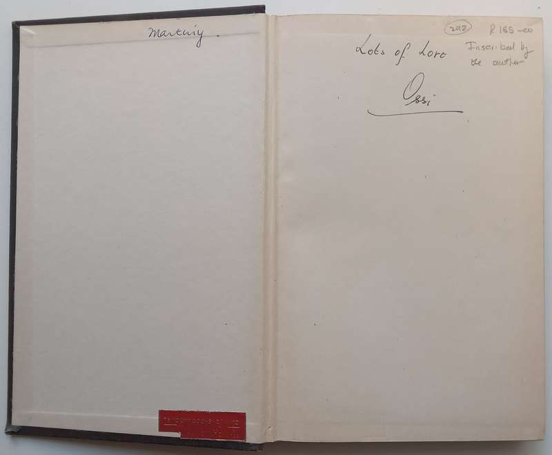 Pori Tupu (Inscribed by Author) | Oskar Koenig