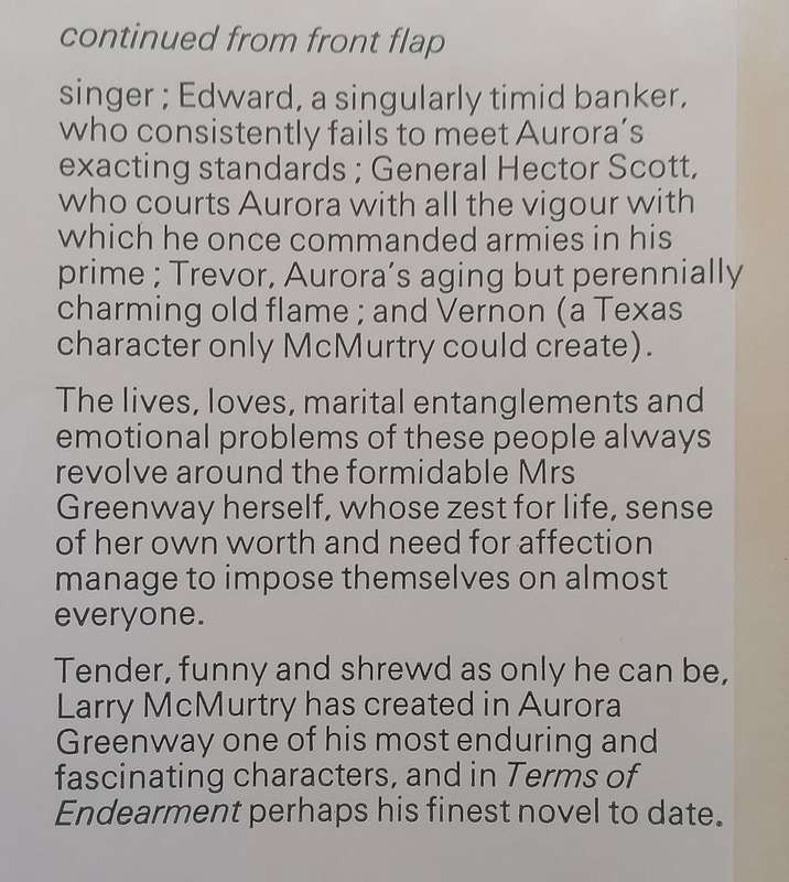 Terms of Endearment (First Edition, 1977) | Larry McMurtry