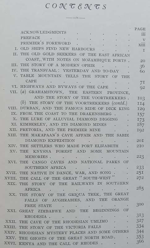 The Seven Wonders of Southern Africa (With Inscription from A. van der Post) | Hedley A Chilvers