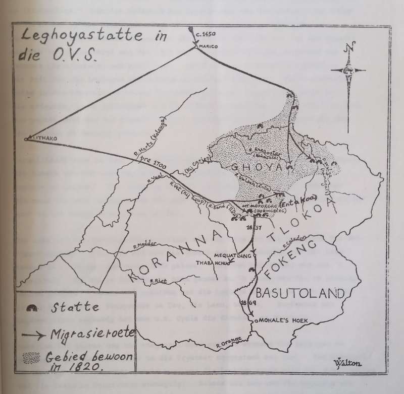 Die Leghoyastatte in die Oranje-Vrystaat (Afrikaans) | C. J. P. le Roux
