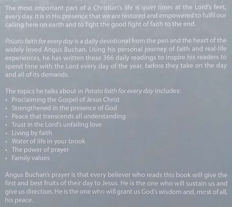 Potato Faith for Every Day: 366 Devotions | Angus Buchan