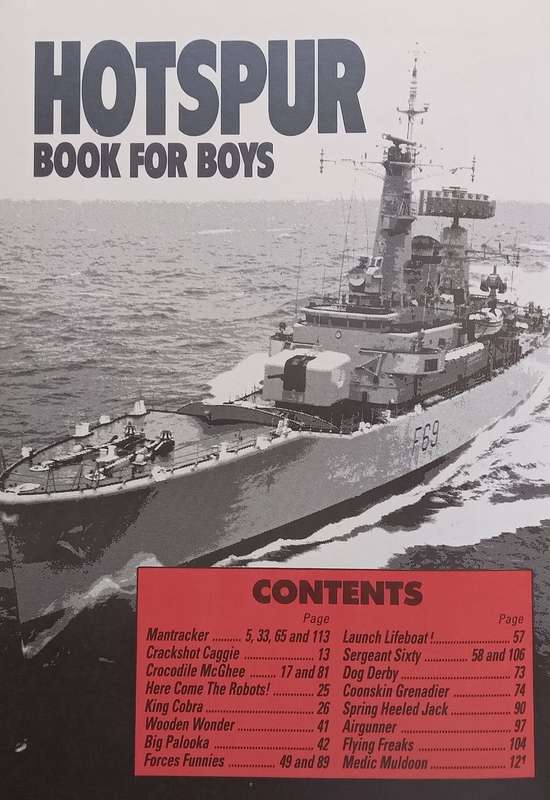 Hotspur Book for Boys 1992