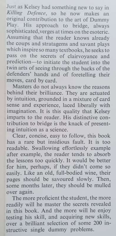Advanced Play at Bridge | H. W. Kelsey