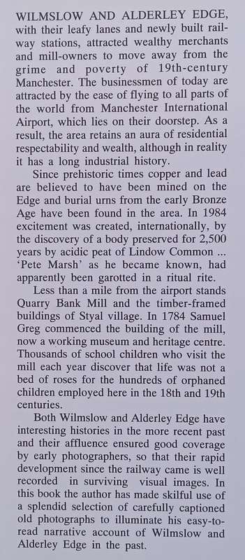 Wilmslow and Alderley Edge: Quarry Bank Mill & Manchester Airport | Roy Westall