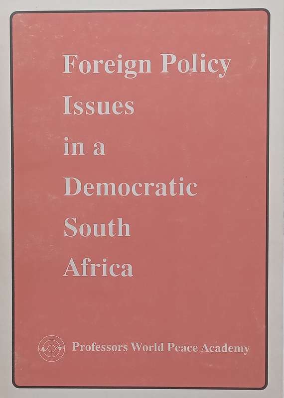 Foreign Policy Issues in a Democratic South Africa | Albert J. Venter (Ed.)