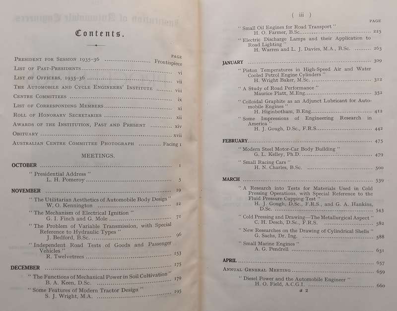 Proceedings of the Session 1934-1935 of the Institution of Automobile Engineers